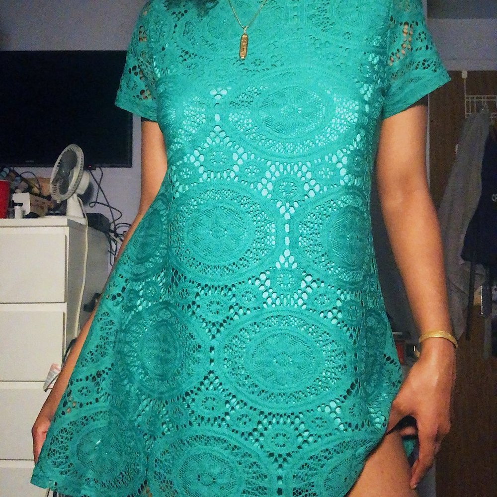 A-line Lace Dress